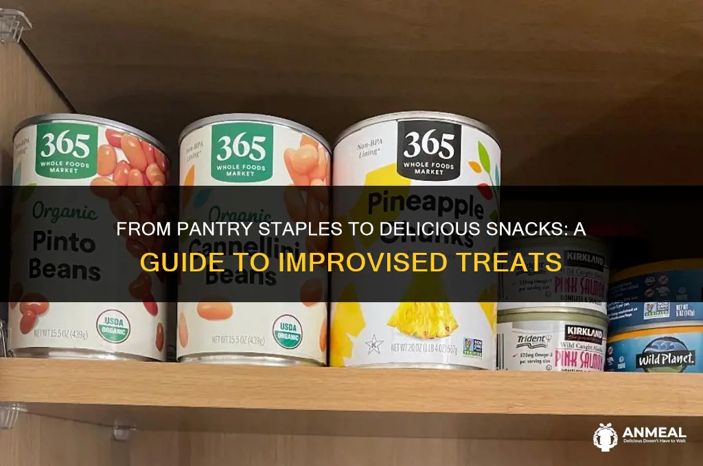 how to make a snack from nothing