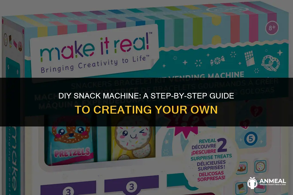 how to make a snack machine