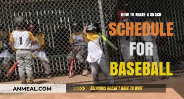 Snack Time Strategies: Fueling Your Baseball Team for Success