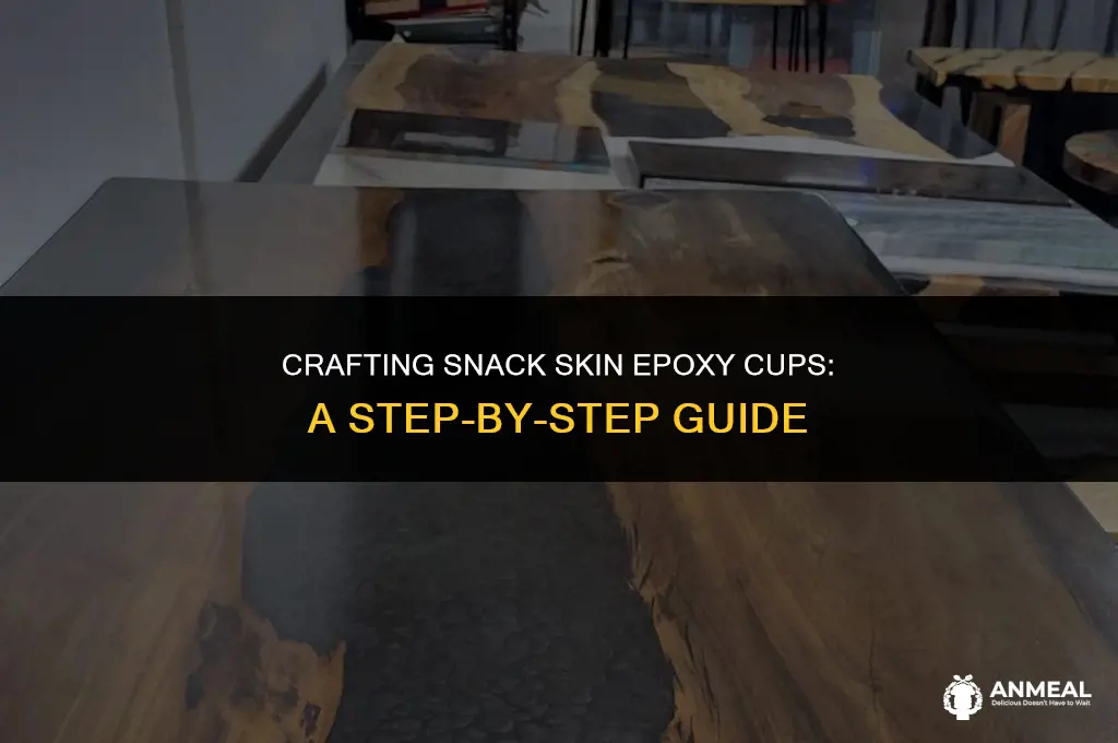 how to make a snack skin epoxy cup