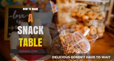 Snack Table Ideas: A Guide to Creating the Perfect Spread