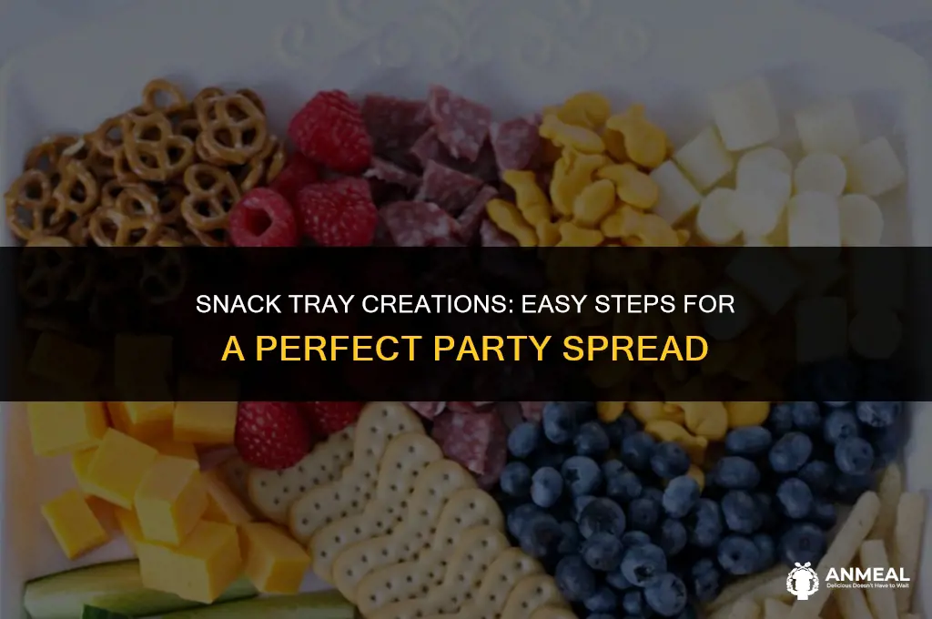 how to make a snack tray