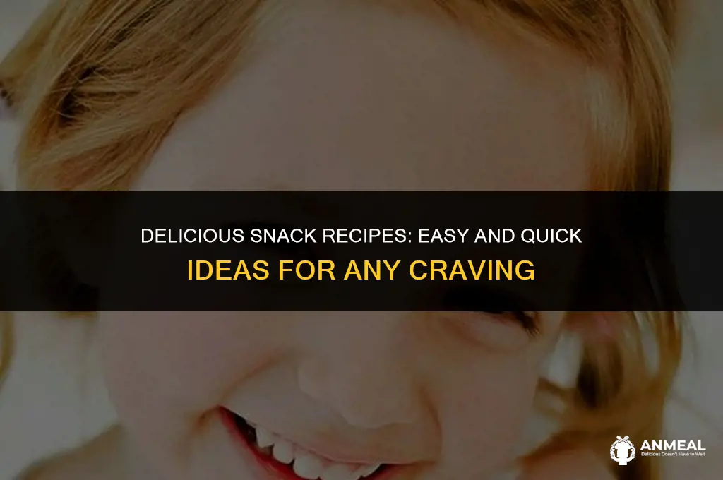how to make a snacks recipes