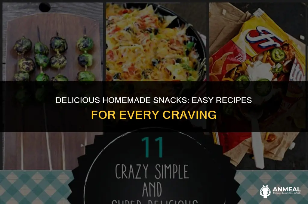 how to make a snacks