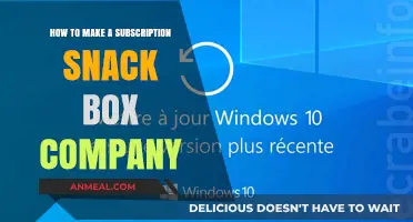 Snack Box Success: A Guide to Launching Your Subscription Company