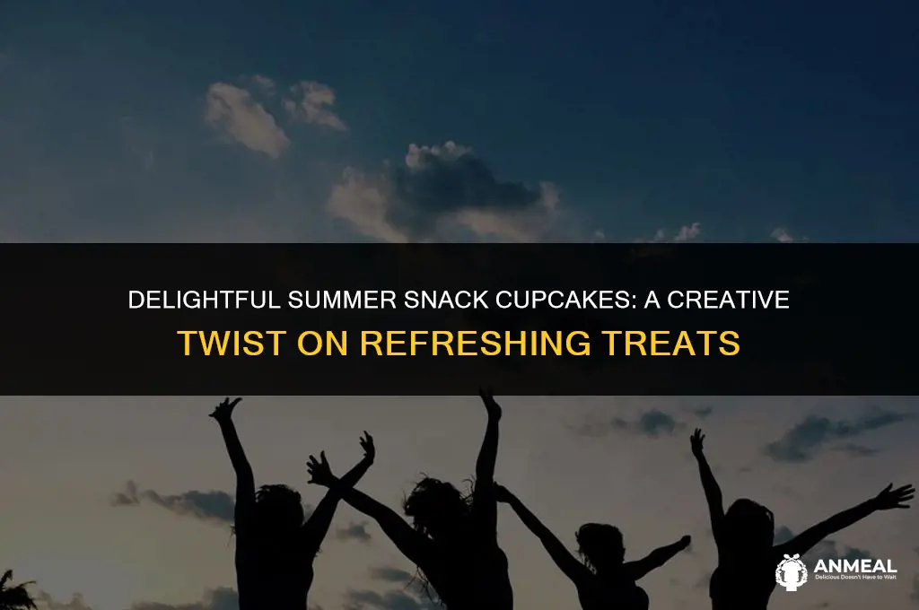how to make a summer snack inspired cupcakes
