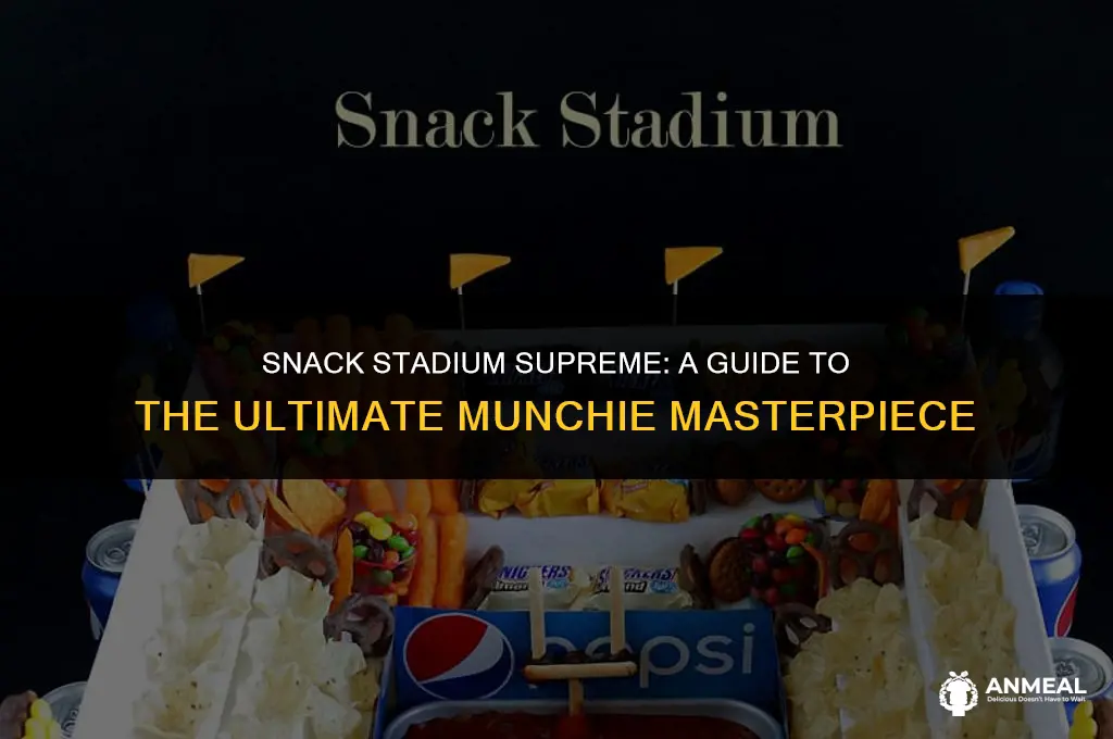 how to make a supreme snack stadium
