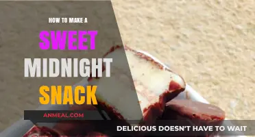 Delicious Midnight Delights: Easy Sweet Snacks to Satisfy Your Cravings