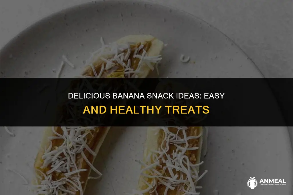 how to make a yummy snack with bananas