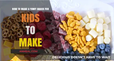 Delicious and Easy Snacks: A Kid's Guide to Yummy Treats