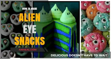 Galactic Gaze: Crafting Otherworldly Alien Eye Snacks