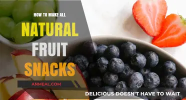 Delicious and Healthy: Crafting All-Natural Fruit Snacks at Home