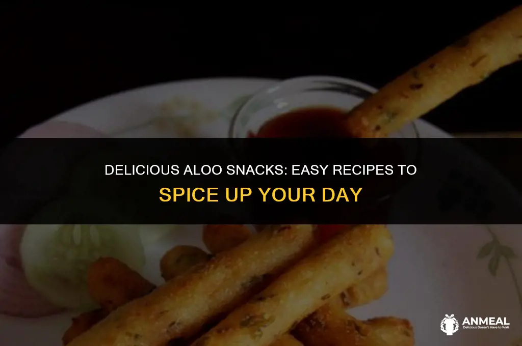 how to make aloo snacks