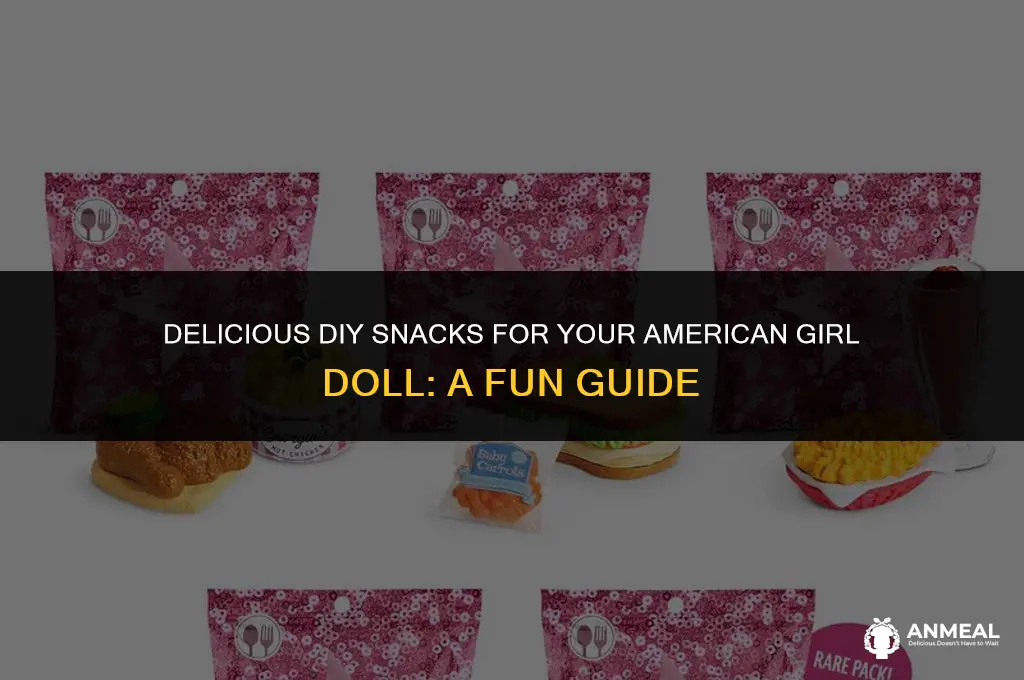 how to make american girl doll snacks