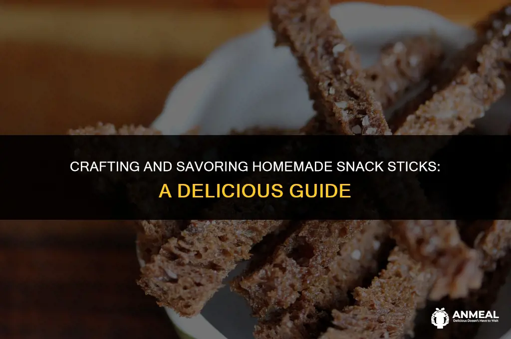 how to make and smoke snack sticks