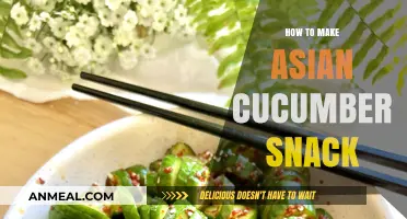 Crispy and Refreshing: The Ultimate Asian Cucumber Snack Recipe
