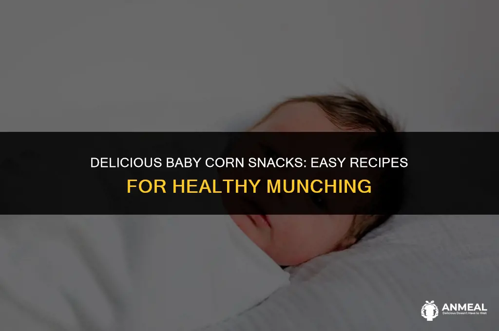 how to make baby corn snacks