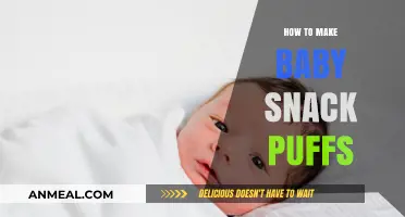 Delicious and Nutritious: Homemade Baby Snack Puffs Recipe