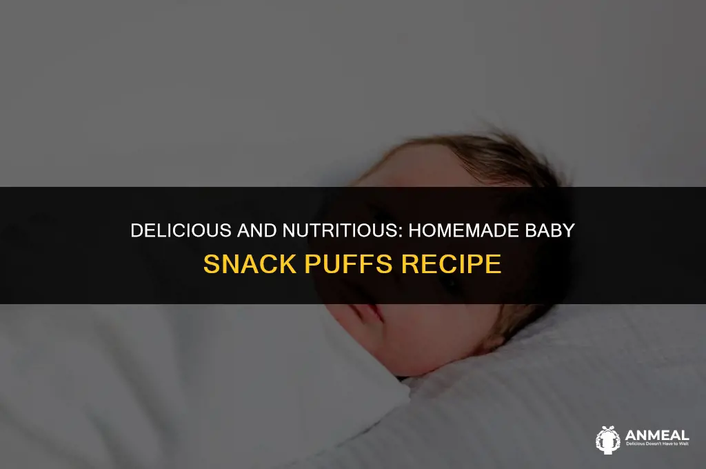 how to make baby snack puffs