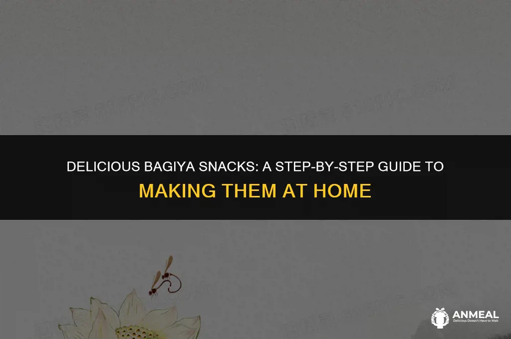 how to make bagiya snacks