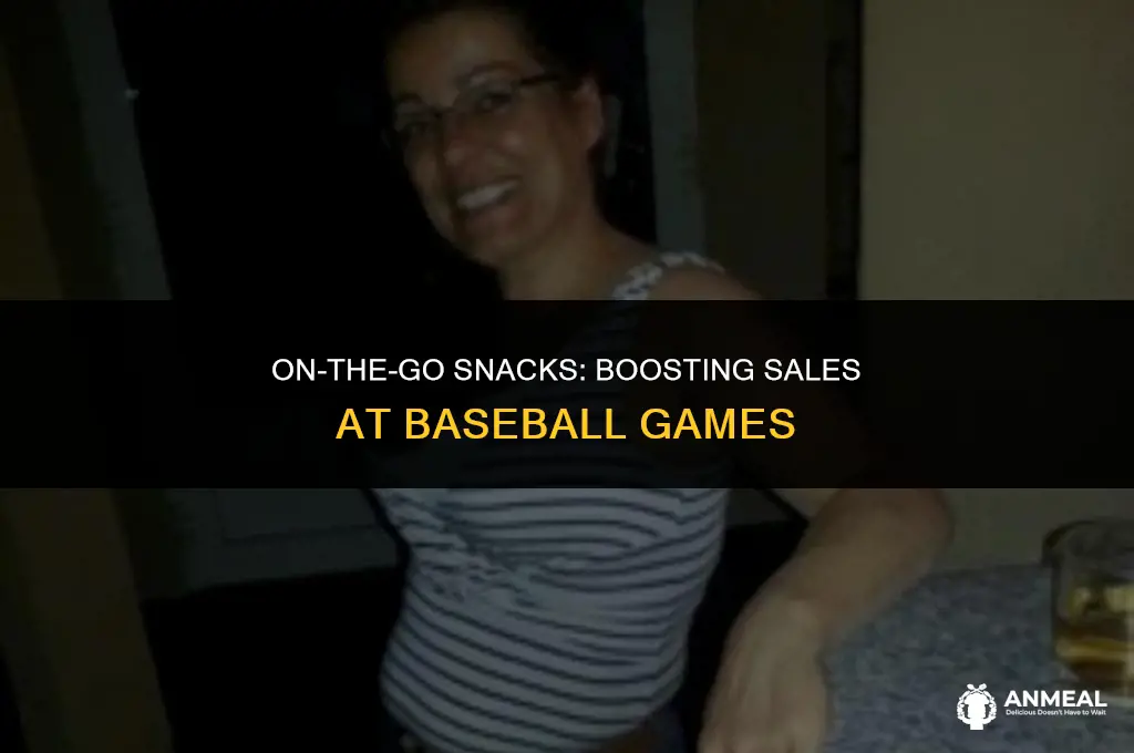 how to make baseball game portable snack sellers