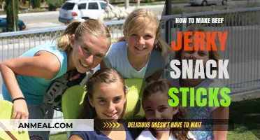 Crafting Savory Beef Jerky Snack Sticks: A Delectable Guide
