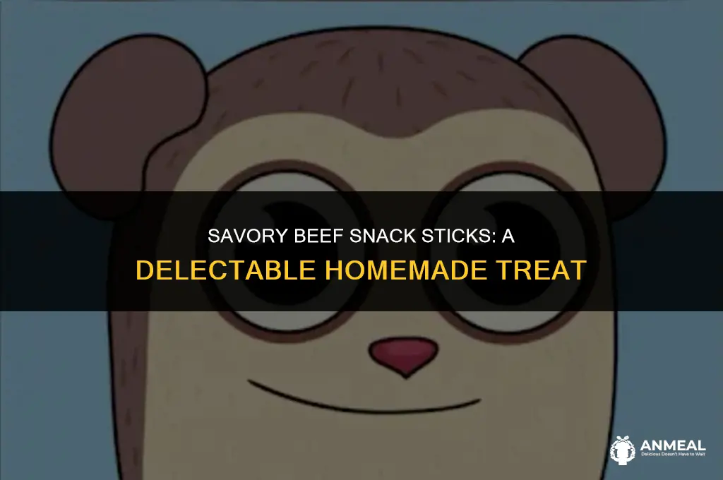 how to make beef snack sticks