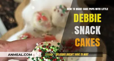 Sweet Treats: Crafting Cake Pops with Little Debbie Snack Cakes