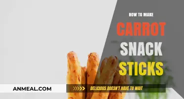 Crunchy and Nutritious: A Simple Guide to Making Carrot Snack Sticks