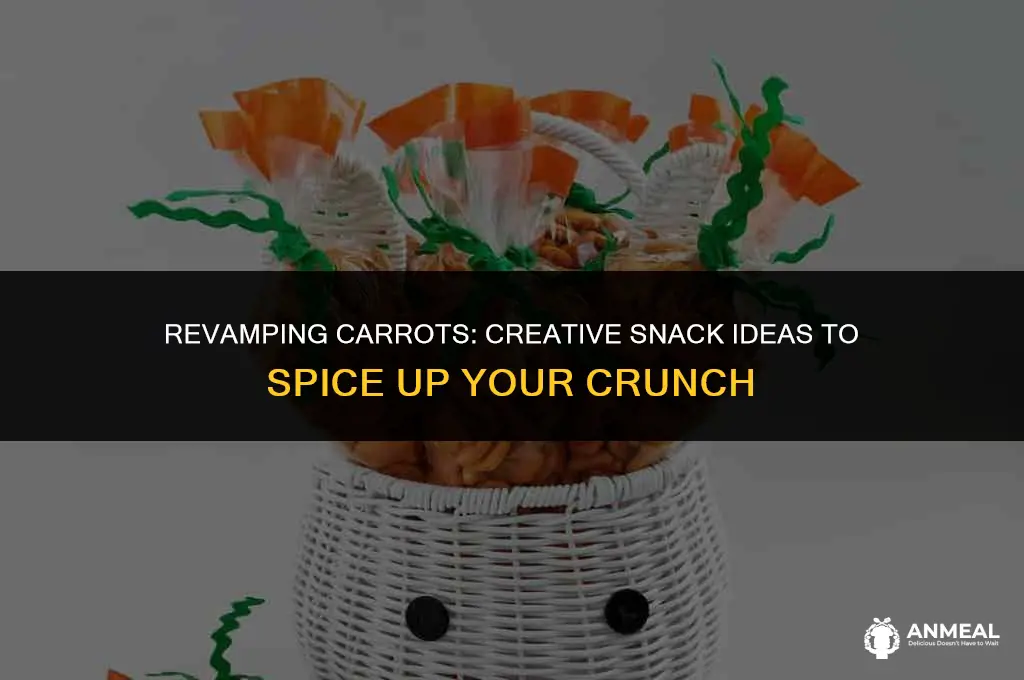 how to make carrots not so boring snack