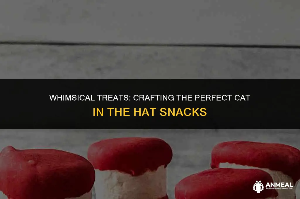 how to make cat in the hat snacks