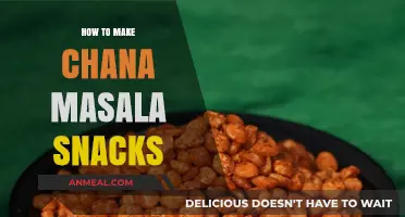 Delicious Chana Masala Snacks: A Flavorful and Easy Recipe