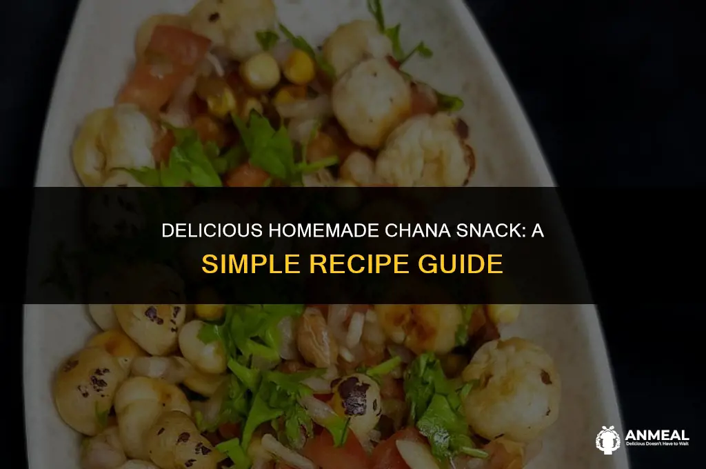 how to make chana snack