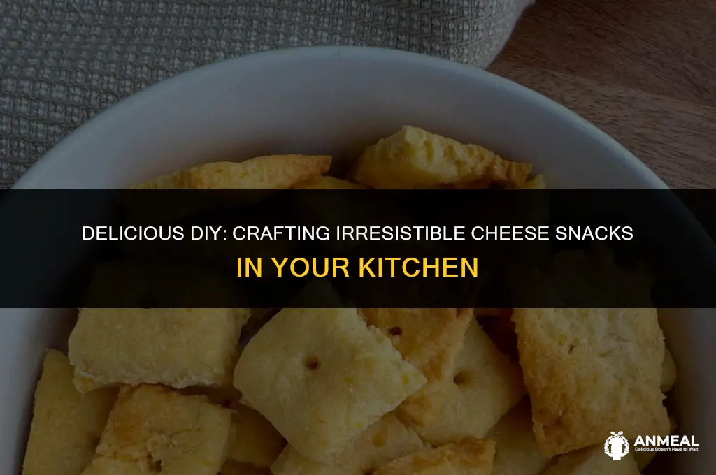 how to make cheese snacks at home
