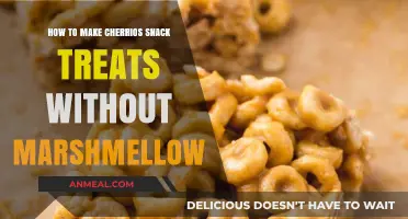 Delicious No-Marshmallow Cheerio Snack Treats Recipe