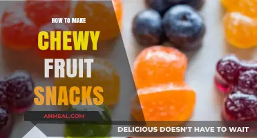Homemade Delights: Crafting Irresistible Chewy Fruit Snacks