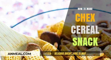 Crunchy Delights: Easy Chex Cereal Snack Recipes for Kids and Adults