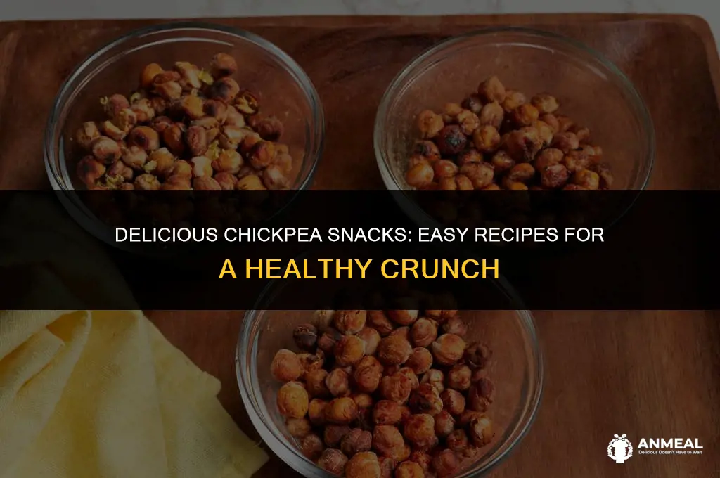 how to make chickpea snacks