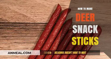 Crafting Delicious Deer Snack Sticks: A Simple Guide
