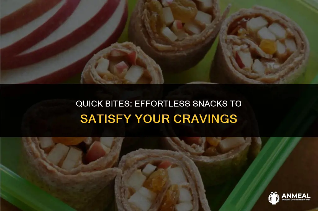 how to make easy snacks