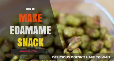 Delicious Edamame Snack: A Simple and Healthy Recipe