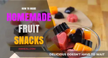 Delicious Homemade Fruit Snacks: A Simple Guide