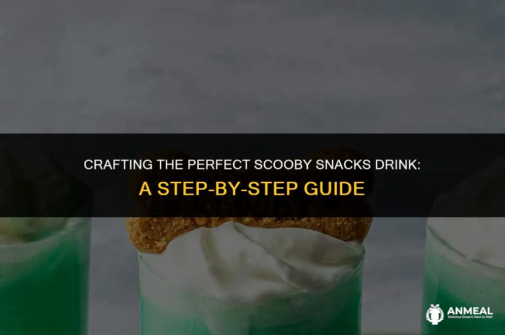 how to make scooby snacks drink