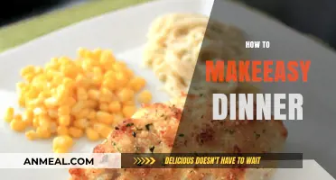 Quick and Simple Dinner Ideas for Busy Weeknights