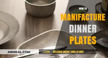 Crafting Dinner Plates: A Step-by-Step Manufacturing Guide for Beginners