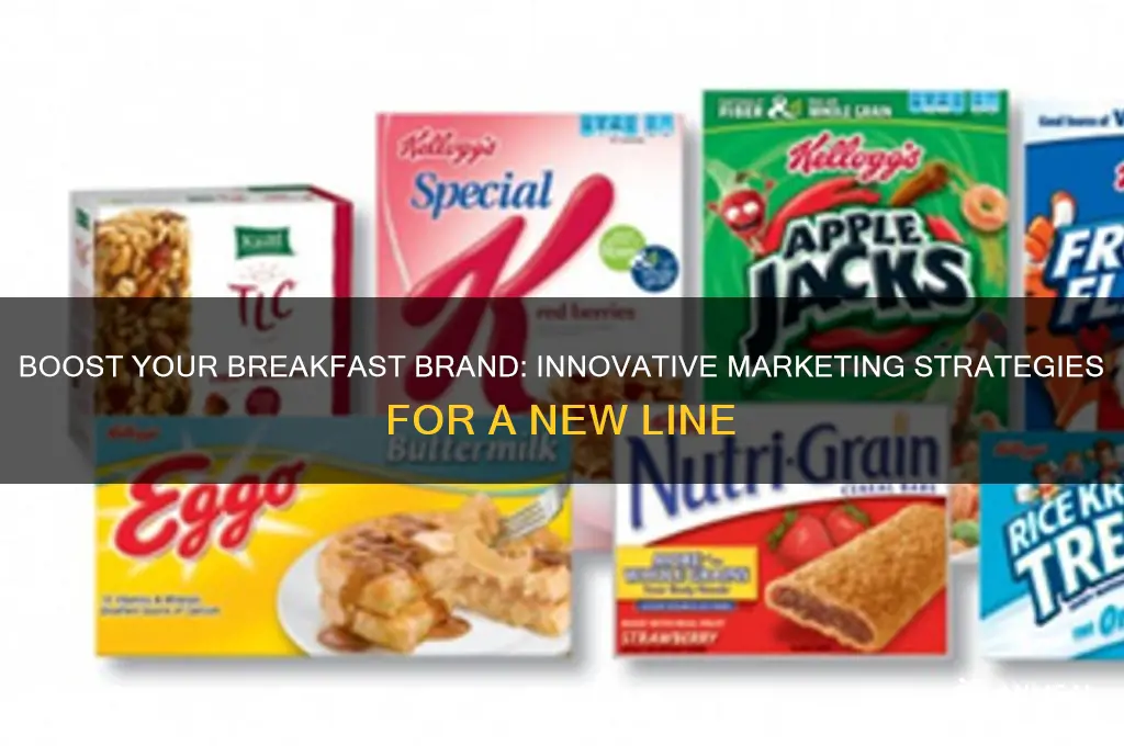 how to market a new breakfast line