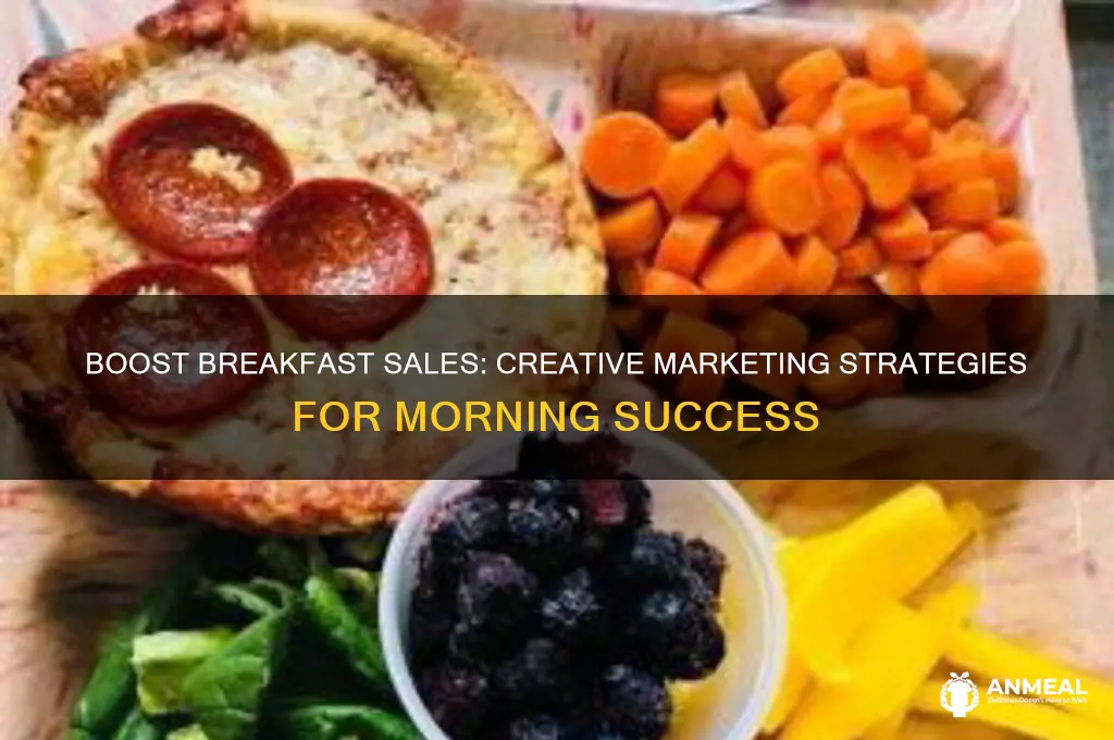 how to market breakfast