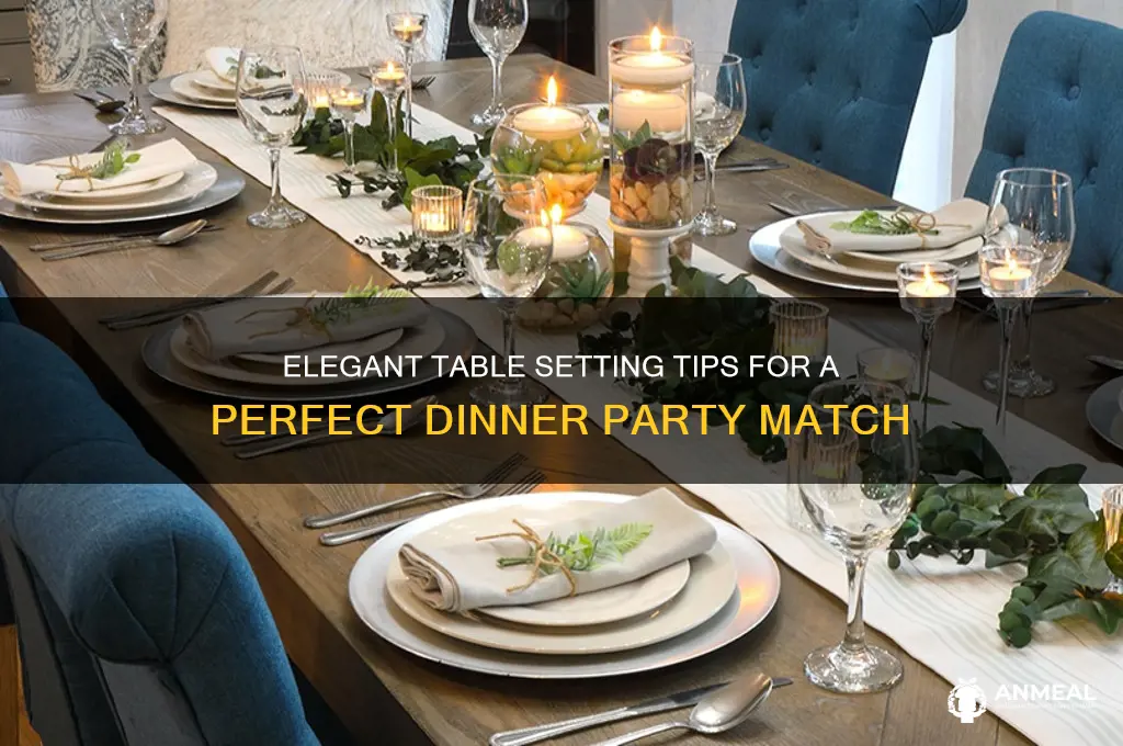 how to match table dinner party