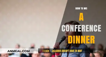 Mastering the Art of MC-ing a Conference Dinner: Tips and Tricks