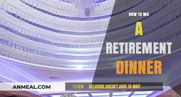 Mastering the Art of MC-ing a Memorable Retirement Dinner Celebration